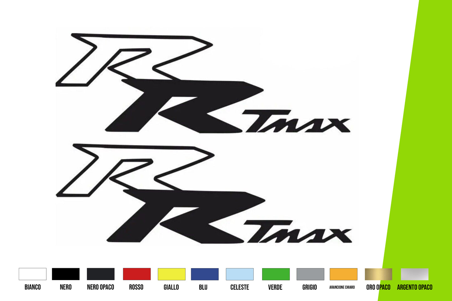 Adesivi Moto - KIT RR SCUDO ANTERIORE PER T-MAX TMAX 500 530 vari colori