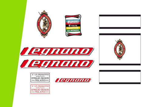 Adesivi Bici vintage - kit Legnano