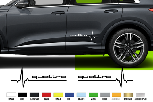 Fasce Adesive Auto - ADESIVO QUATTRO A BATTITO