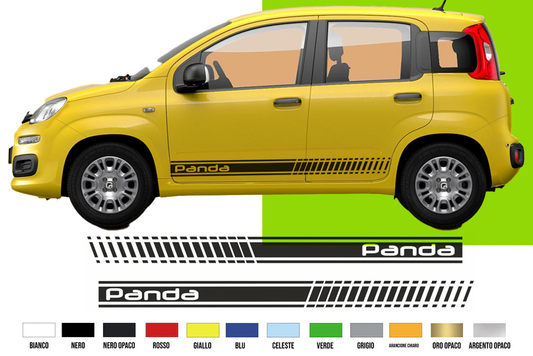 Fasce Adesive Auto - Strisce Fiancate Kit 2 Stickers vari colori - Pand 1