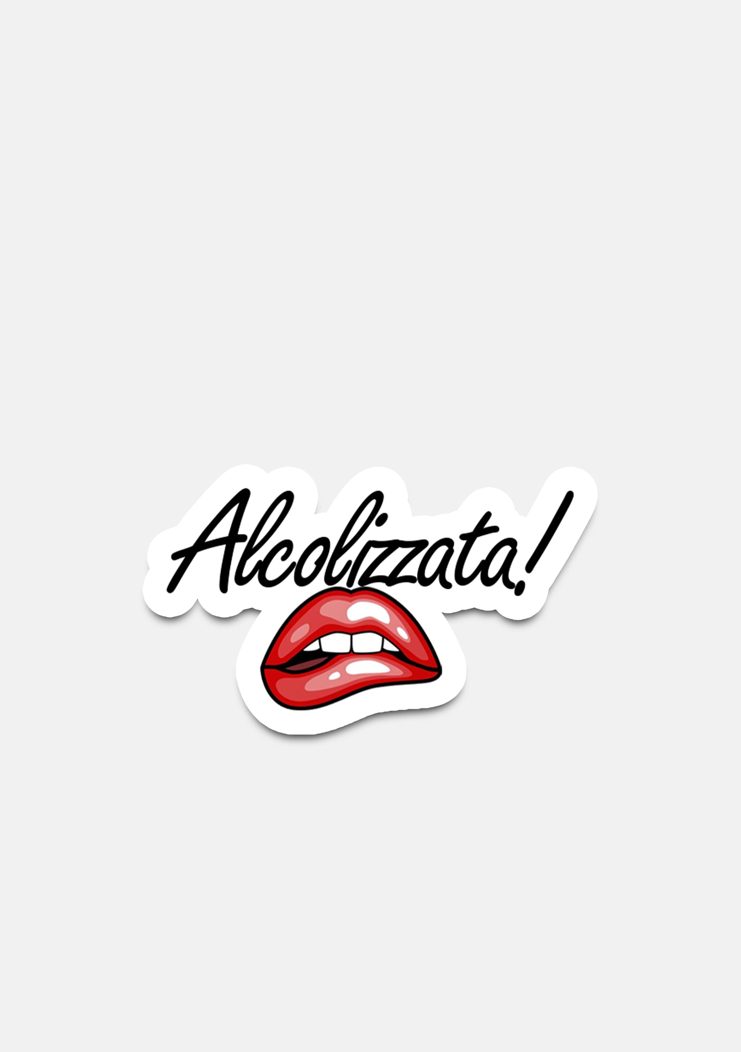 sticker Adesivo- alcolizzata
