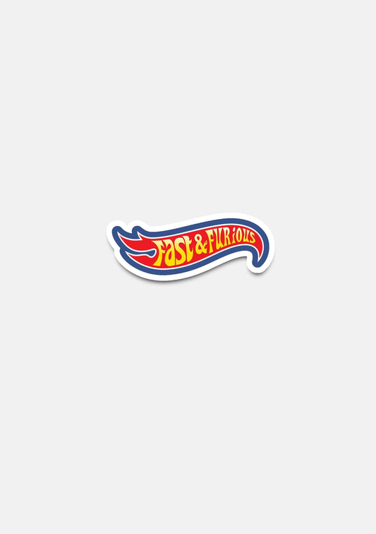 sticker Adesivo- fast and hot